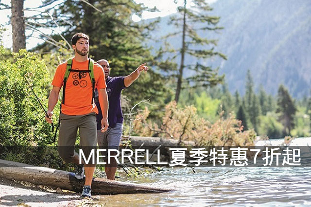 Merrell夏季特惠7折起Merrell夏季特惠7折起